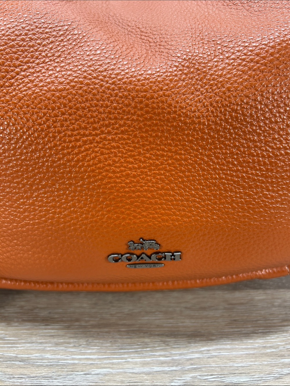 4068 Coach burnt orange Leather crossbody 268144068 - Picture 7 of 15